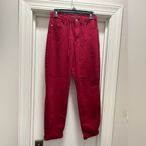 Judy Blue denim joggers size 6